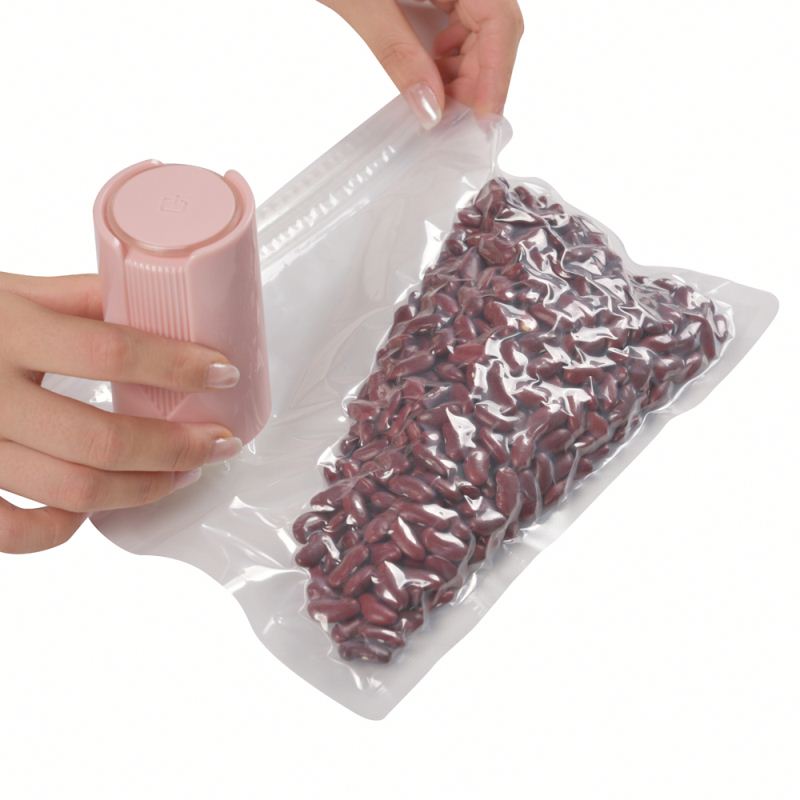 Custom vacuum sealed bag food packaging vacuum bags pe pet 